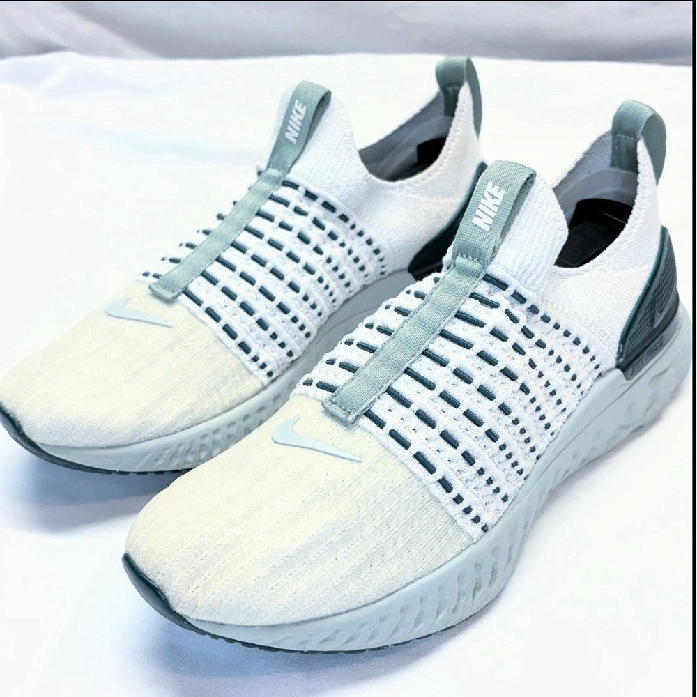 Nike React Phantom Run Flyknit 2 Running Shoes Women's 9 Slip On Sneakers DO6698